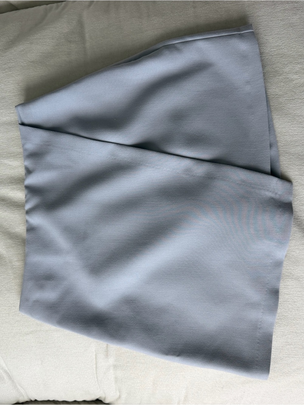 Abercrombie & Fitch Light Gray Mini Skirt